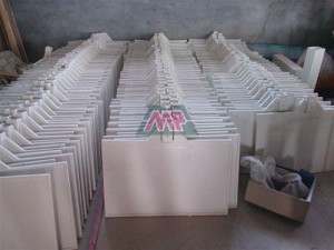 Fiberglass sign post