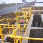 frp handrail round tube